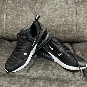 Nike Air Max 270 Black and White Sneakers